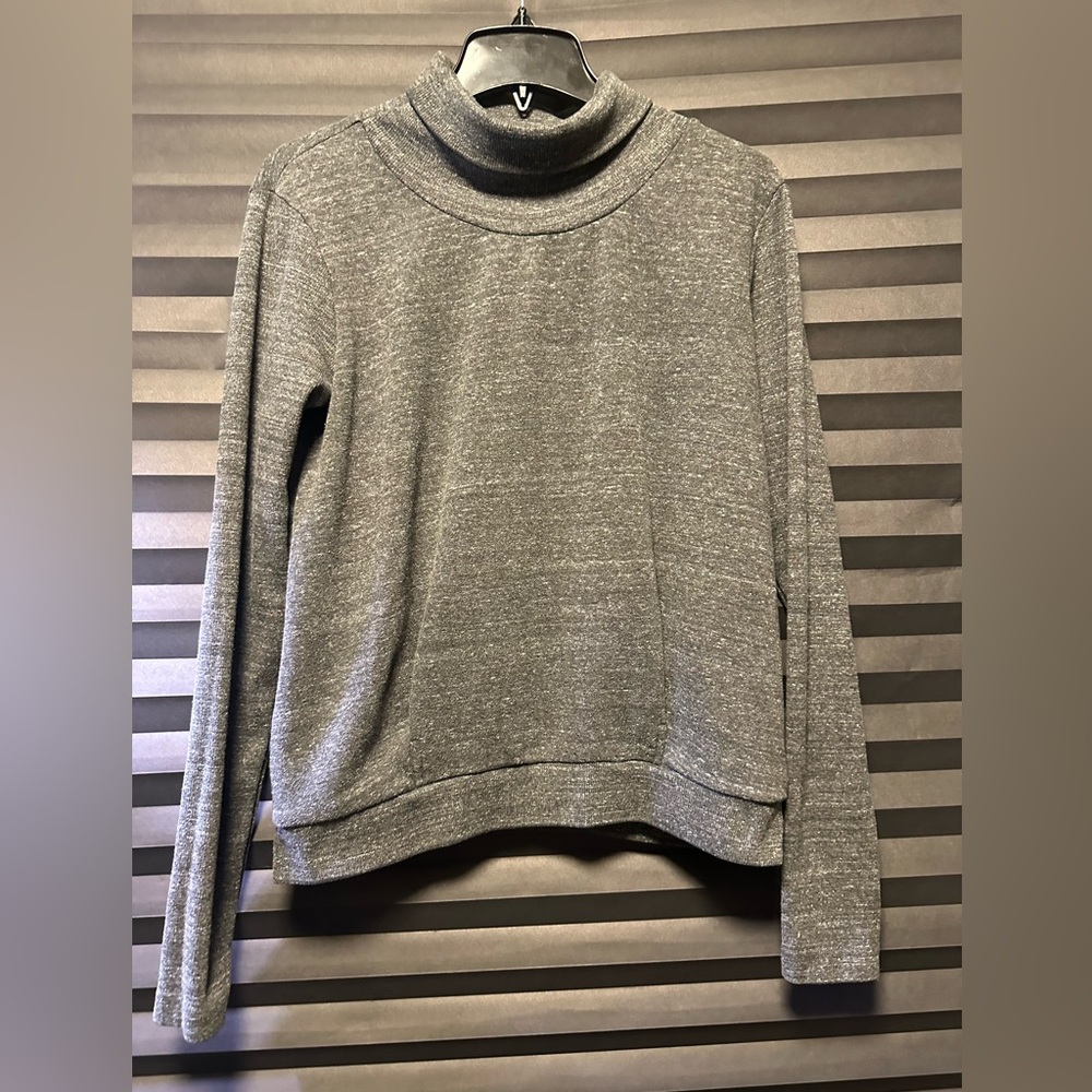 ALO Yoga Haze Cowl Neck Sweatshirt Size M